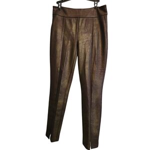 Elegant Brown Ankle Pants